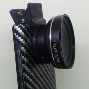 Universal Clip Lens 0.45x 37mm Super Wide Angle + Macro Phone Lens(Black) June 2018 - 4 Universal Clip Lens 0.45x 37mm Super Wide Angle + Macro Phone Lens(Black) - 4