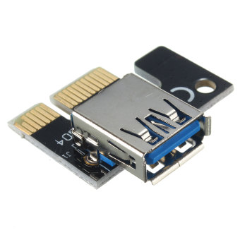 USB 3.0 PCI-E Express 1x To 16x Extender Riser Card Adapter Power Cable Mining June 2018 - 3 USB 3.0 PCI-E Express 1x To 16x Extender Riser Card Adapter Power Cable Mining - 3