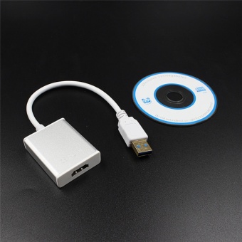 Usb 3.0 To Hdmi Converter Cable Display Graphic Adapter 1080p AudioWith Cd Driver - Intl June 2018 - 4 Usb 3.0 To Hdmi Converter Cable Display Graphic Adapter 1080p AudioWith Cd Driver - intl - 4