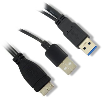USB 3.0 Y Cable Micro For Samsung M3, WD Elements, ToshibaHDTB310EK3AA External Hard Drive - Intl May 2018 - 5 USB 3.0 Y Cable Micro for Samsung M3, WD Elements, ToshibaHDTB310EK3AA External Hard Drive - intl - 5