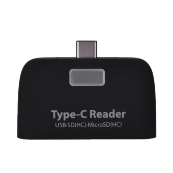 USB3.1 Type-C To USB 2.0 OTG Hub SD / TF Micro SD (HC) Card Readerwith Micro USB Port (Black) - Intl June 2018 - 2 USB3.1 Type-C to USB 2.0 OTG Hub SD / TF Micro SD (HC) Card Readerwith Micro USB Port (Black) - intl - 2