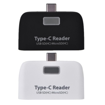 USB3.1 Type-C To USB 2.0 OTG Hub SD / TF Micro SD (HC) Card Readerwith Micro USB Port (Black) - Intl June 2018 - 4 USB3.1 Type-C to USB 2.0 OTG Hub SD / TF Micro SD (HC) Card Readerwith Micro USB Port (Black) - intl - 4