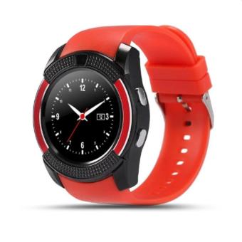 V8 Smart Watch Clock With Sim TF Card Slot Bluetooth For Android And IOS(Red) June 2018 - 3 V8 Smart Watch Clock With Sim TF Card Slot Bluetooth for Android and iOS(Red) - 3