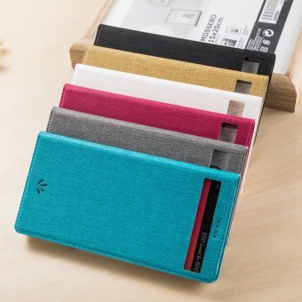 VILI DMX View Window Cross Texture Stand Leather Case With Card Slot For LG V20 - Black - Intl June 2018 - 2 VILI DMX View Window Cross Texture Stand Leather Case with Card Slot for LG V20 - Black - intl - 2