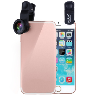 VODOOL Clip 3-in-1 180 Fish-Eye Lens+0.67X Wide Angle Lens+10XMicro Lens General Mobile Phone Lens Black For Iphone7 Plus/6Splus/5 Samsung S5 S6 S7 Edge April 2018 - 3 VODOOL Clip 3-in-1 180 Fish-Eye Lens+0.67X Wide Angle Lens+10XMicro Lens General Mobile Phone Lens Black for iphone7 plus/6Splus/5 Samsung S5 S6 S7 edge - 3