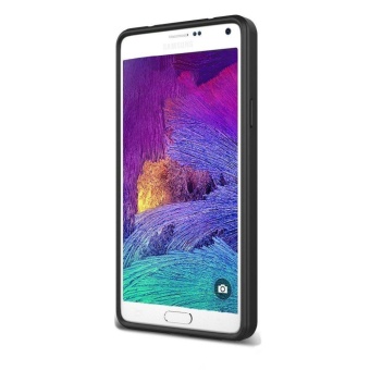 Wallet Case Anti Scratch Heavy Duty Card Pocket Dual Layer Shockproof Soft Rubber Bumper Protective Hybrid Card Case Cover For Samsung Galaxy Note 4 - Intl June 2018 - 4 Wallet case Anti Scratch Heavy Duty Card Pocket Dual Layer Shockproof Soft Rubber Bumper Protective Hybrid Card Case Cover for Samsung Galaxy Note 4 - intl - 4
