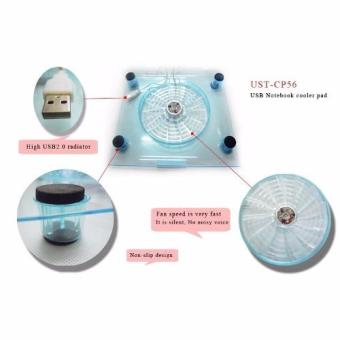 Wawawei Big Fans Laptop Cooling/Usb Notebook Cooling Pad With LEDLights With Free Stereo In-Ear Headphone (White) July 2018 - 4 Wawawei Big Fans Laptop Cooling/Usb Notebook Cooling Pad With LEDLights with free Stereo In-Ear Headphone (White) - 4
