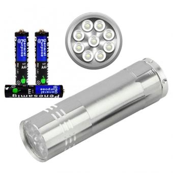 Wawawei Universal 5V 1A Mini USB Auto Car Charger Cigarette LighterAdapter (Black) With Free Mini Portable 9 LED Torch Flashlight 3AAAwith Battery For Camping Fishing Light Lamp (Silver) June 2018 - 4 Wawawei Universal 5V 1A Mini USB Auto Car Charger Cigarette LighterAdapter (Black) with free Mini Portable 9 LED Torch Flashlight 3AAAwith Battery for Camping Fishing Light Lamp (Silver) - 4