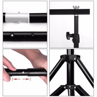 Wego Fashion,high-quality,Adjustable 3x2.6m Pro Portable Heavy-DutyBackdrop Support System Kit 3m * 2.6m- Tripod Is Adjustable + CarryBag- Professional Photo Studio Backgrounds Kit - Intl July 2018 - 3 Wego fashion,high-quality,Adjustable 3x2.6m Pro Portable Heavy-DutyBackdrop Support System Kit 3m * 2.6m- Tripod is adjustable + CarryBag- Professional Photo Studio Backgrounds Kit - intl - 3