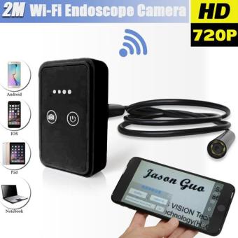 Wifi Wireless For IOS Android Endoscope HD 2.0MP 9mm 2m Inspection Camera Black June 2018 - 2 Wifi Wireless For iOS Android Endoscope HD 2.0MP 9mm 2m Inspection Camera Black - 2