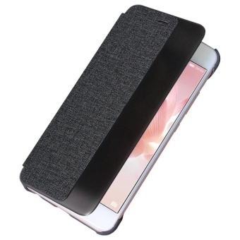 Window View Flip Cover PU Leather Hard Back Case For Huawei P10(Black) - Intl June 2018 - 2 Window View Flip Cover PU Leather Hard Back Case for Huawei P10(Black) - intl - 2