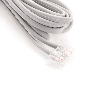 WiseBuy RJ11 Internet Broadband ADSL Phone Line Socket Modem Router Extension 3M Cable June 2018 - 4 WiseBuy RJ11 Internet Broadband ADSL Phone Line Socket Modem Router Extension 3M Cable - 4