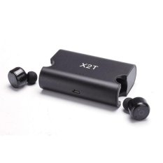 X2T Mini Twins Bluetooth In-Ear Headset True Wireless Sport EarbudsEarphone(Black) -