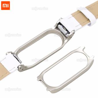 Xiaomi Mi Band 2 Replacement Leather Wrist Strap (White) June 2018 - 5 Xiaomi Mi Band 2 Replacement Leather Wrist Strap (White) - 5