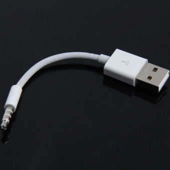 YBC Charger Data USB 3.5mm Sync Audio Cable For IPod Shuffle 3rd 4th - Intl April 2018 - 3 YBC Charger Data USB 3.5mm Sync Audio Cable for iPod Shuffle 3rd 4th - intl - 3