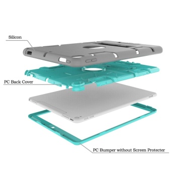 YBC Tablet Case With Stand Shockproof Protective Cover For AppleiPad Pro 10.5 Inch - Intl June 2018 - 4 YBC Tablet Case With Stand Shockproof Protective Cover For AppleiPad Pro 10.5 Inch - intl - 4