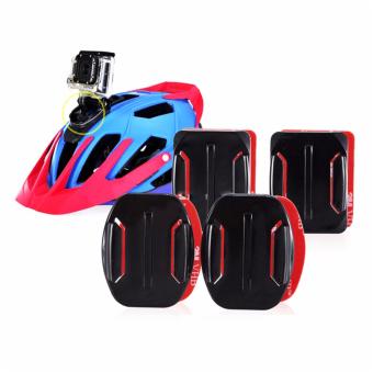 YICOE 4pcs Flat And Curved Base Adhesive Mount 3M VHB Stickers ForGo Pro 5 4 3 Xiaomi Yi 4k SJCAM SJ4000 EKEN H9 Action Sport CameraAccessories June 2018 - 3 YICOE 4pcs Flat and Curved Base Adhesive Mount 3M VHB Stickers forGo pro 5 4 3 Xiaomi Yi 4k SJCAM SJ4000 EKEN H9 Action Sport CameraAccessories - 3