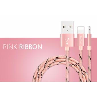 YOOBAO YB422 Apple Lightening Cable 150cm (Pink Ribbon) June 2018 - 3 YOOBAO YB422 Apple Lightening Cable 150cm (Pink Ribbon) - 3