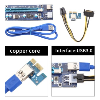 YOSOO PCI-E Express 1x To 16x Graphics Card Riser Adapter - Intl June 2018 - 2 YOSOO PCI-E Express 1x to 16x Graphics Card Riser Adapter - intl - 2