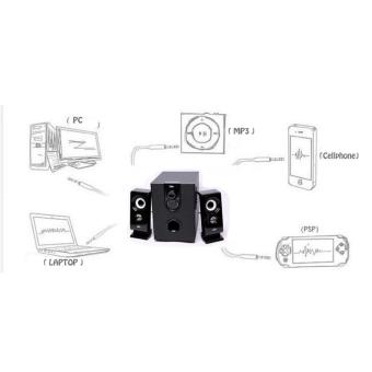 Zeus Z-350 2.1 Multimedia Bluetooth/Wired 2in1 Speaker With SD/USB (Black) June 2018 - 5 Zeus Z-350 2.1 Multimedia Bluetooth/Wired 2in1 Speaker with SD/USB (Black) - 5