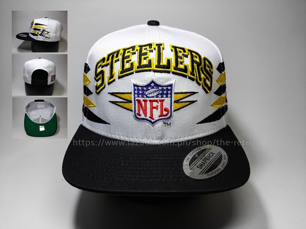 Pittsburgh Steelers Fashion Cap Vintage Cap Snapback Sports Cap for men and women Lazada PH