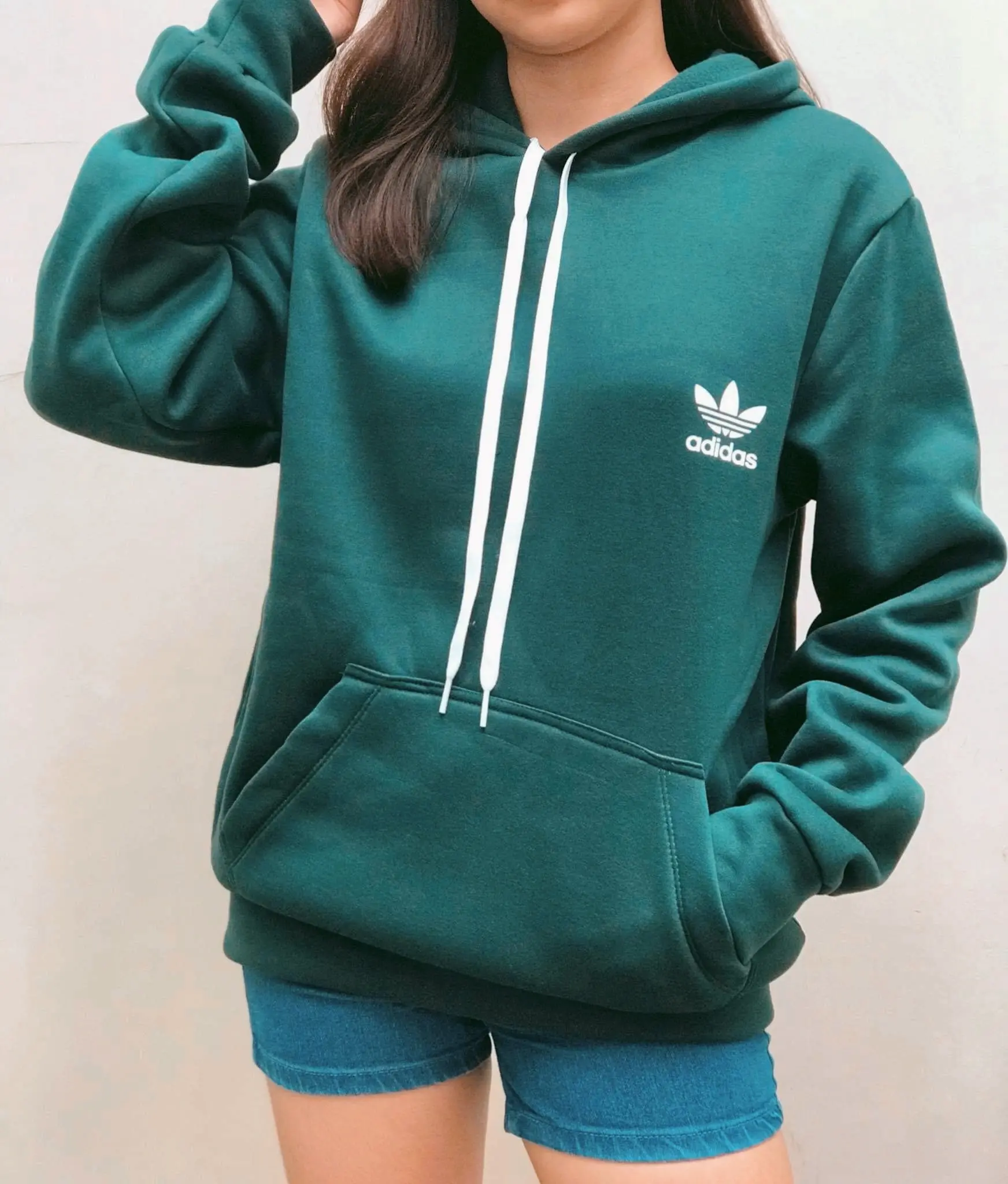 jacket over sweatshirt