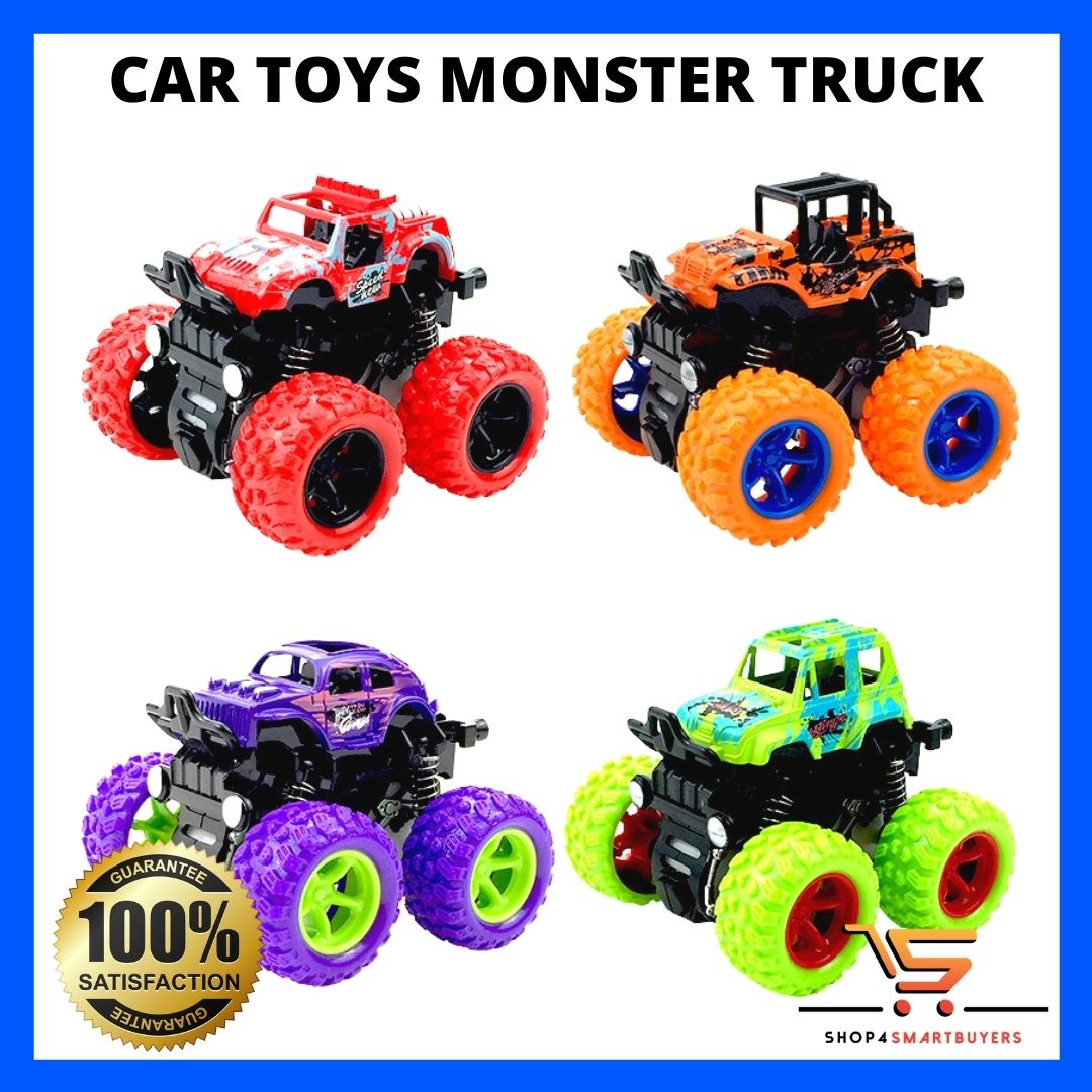Kids Toddler Toys Pull Back Car Friction Powered Car Toy Random Color 