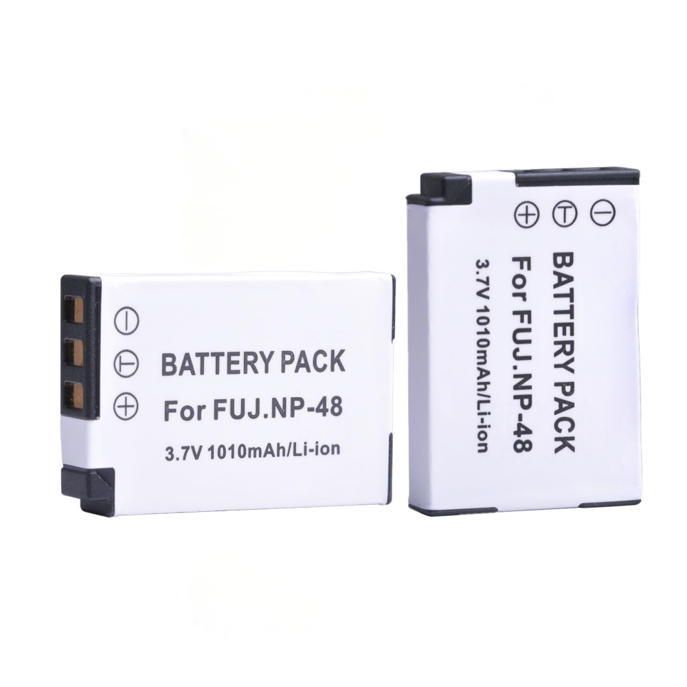 Bộ pin np48 np-48 1010mah cho máy ảnh kỹ thuật số fujifilm xq1, xq2 và pin np 48.