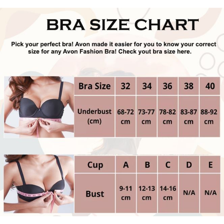 Avon official Store Juita Sherry Red Non-Wire Bra plus size for Women sale  Original Adjustable anf Lifting bra