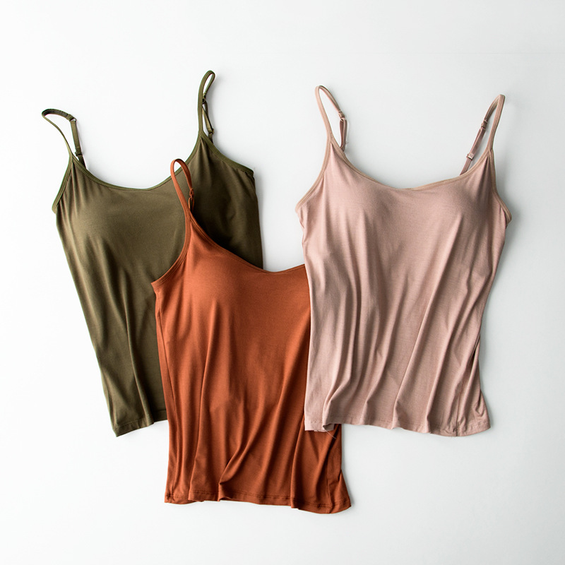 Woman Chest Padded Tank Top - Best Price in Singapore - Feb 2024