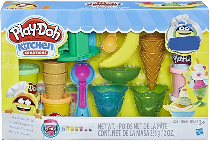 play doh kitchen ice cream