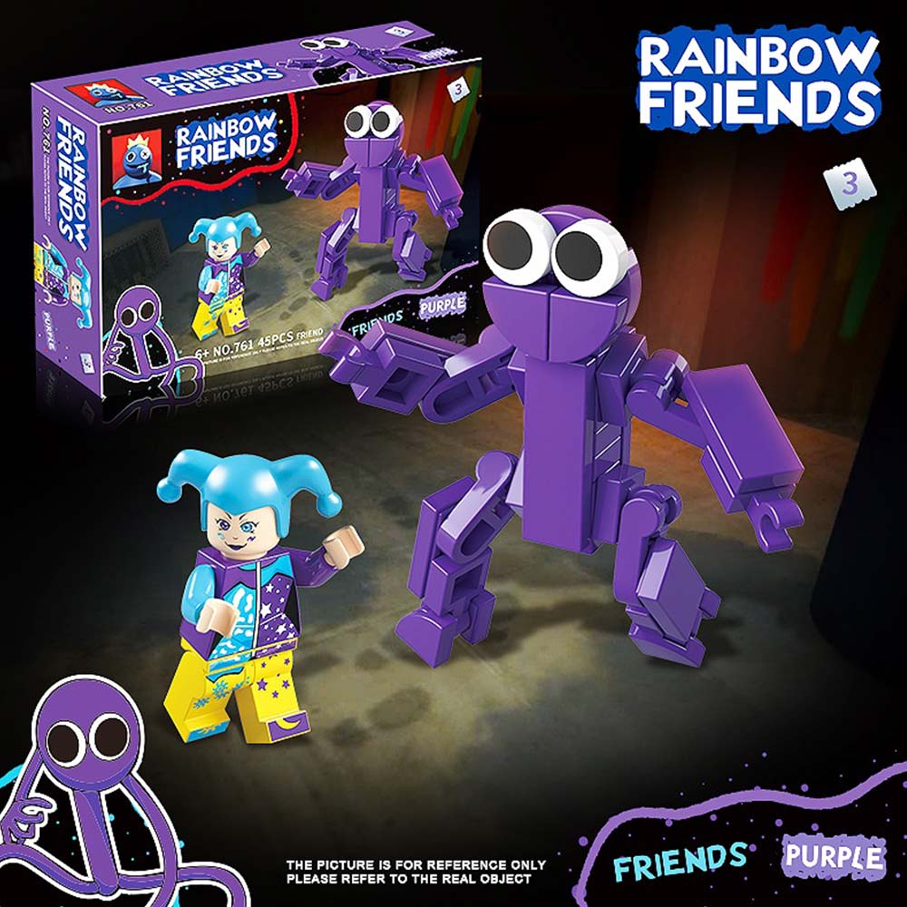 ADORABLE ROBLOX RAINBOW Friends Figure Toys 12pcs Diy Building