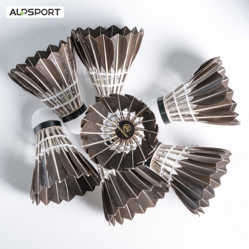 ALPSPORT 806 Volants De Badminton Balles De Badminton En Plumes Doie Noires  Pour Lentraînement Sports De Badminton 77 76 Vitesse 230606 Du 7,84 €