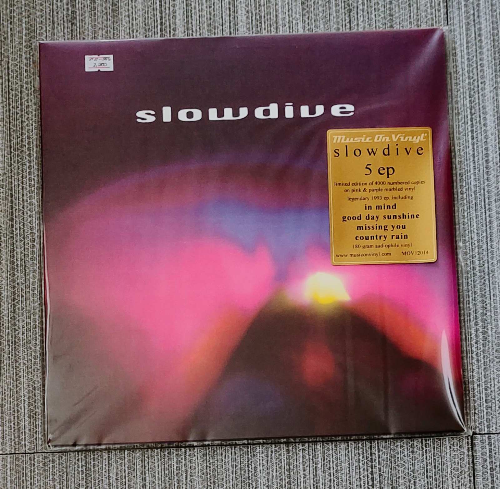 Slowdive - 5 EP: Limited Edition Pink + Purple Marbled Vinyl EP