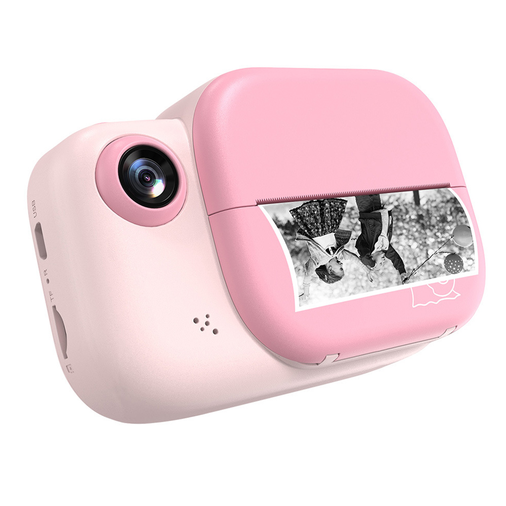เด็ก Instant กล้องพิมพ์3.0นิ้วหน้าจอขนาดใหญ่1080P 12MP ดิจิตอลกล้องวีดีโอพร้อมกระดาษพิมพ์ม้วนแขวนเชือกสำหรับเด็กชายหญิง