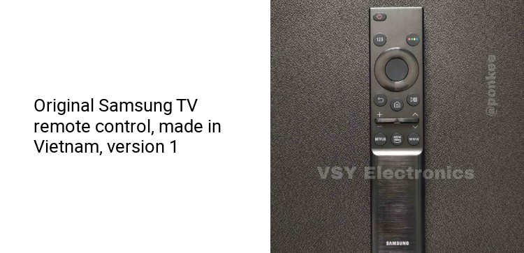 Original Authentic Samsung Android TV Remote Control Made in