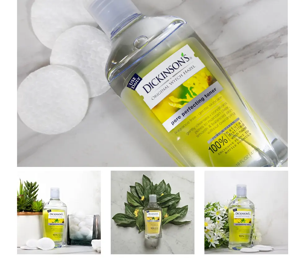 dickinson's toner with rosewater