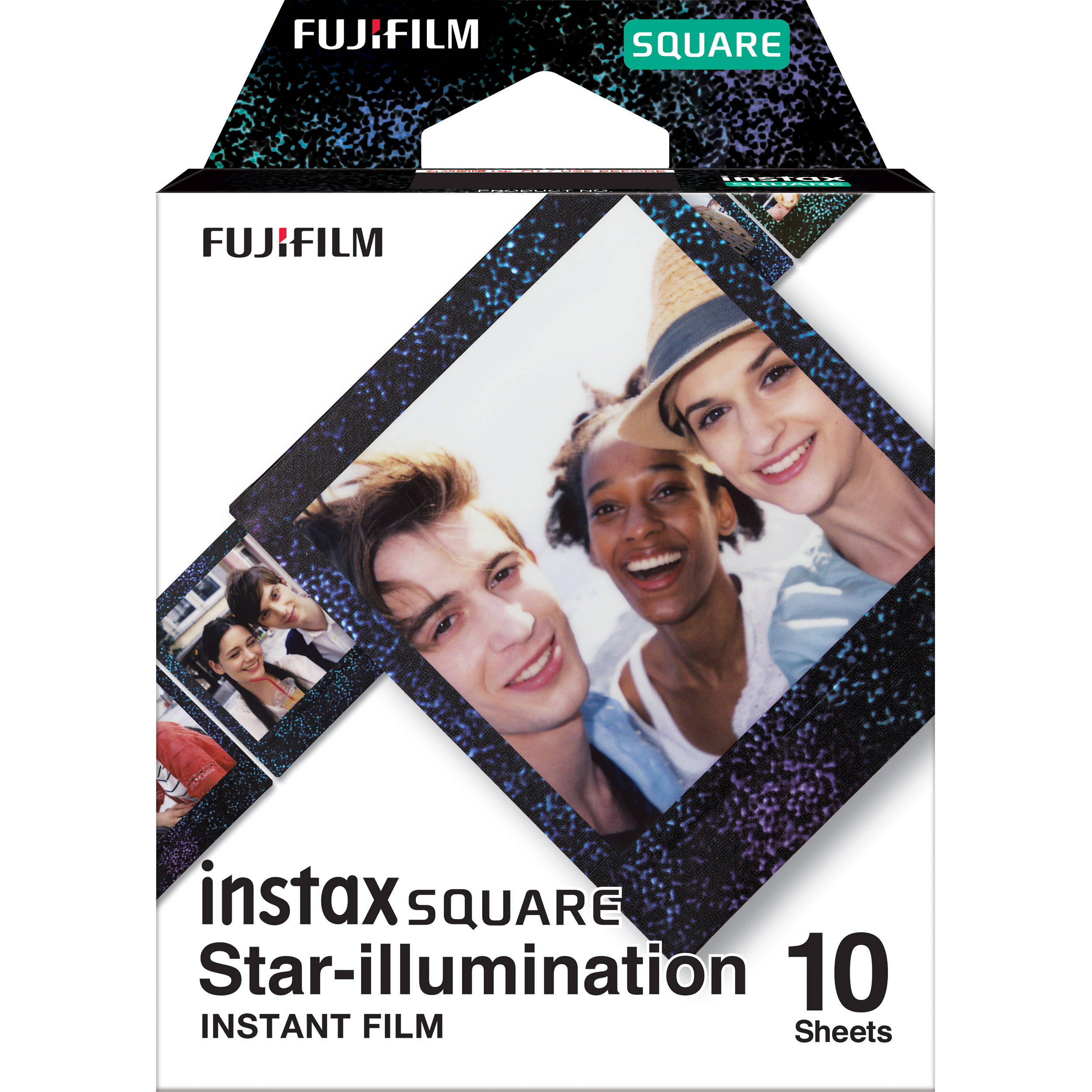 Bedelen zijde instructeur Fujifilm Instax Square Illumination 10 Sheets Film for Fujifilm Instax – JG  Superstore