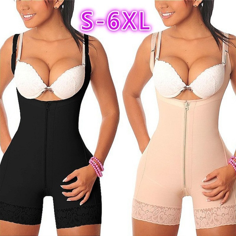 MONNSLEY Women Seamless Sheath Full Body Shaper Slimming Corset Bodysuit  Shapewear Waist Trainer Abdomen Slim Tops Thigh Slimmer