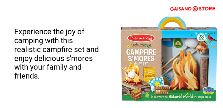 Ms Rachel Toys Melissa Doug Campfire S'mores Play Set Cabela's