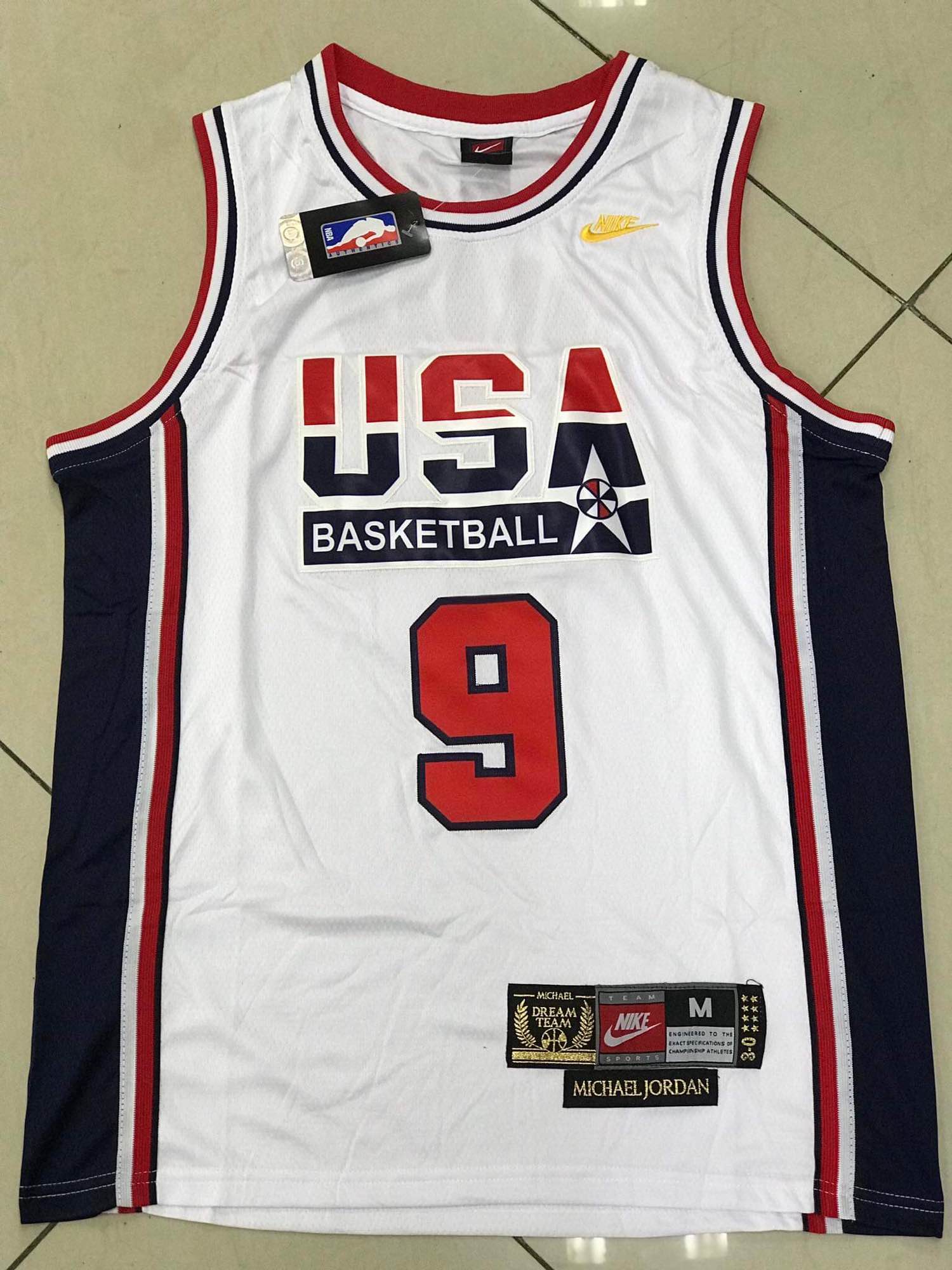 Vintage Lebron James Team USA Jersey Reebok Size Xtra Large