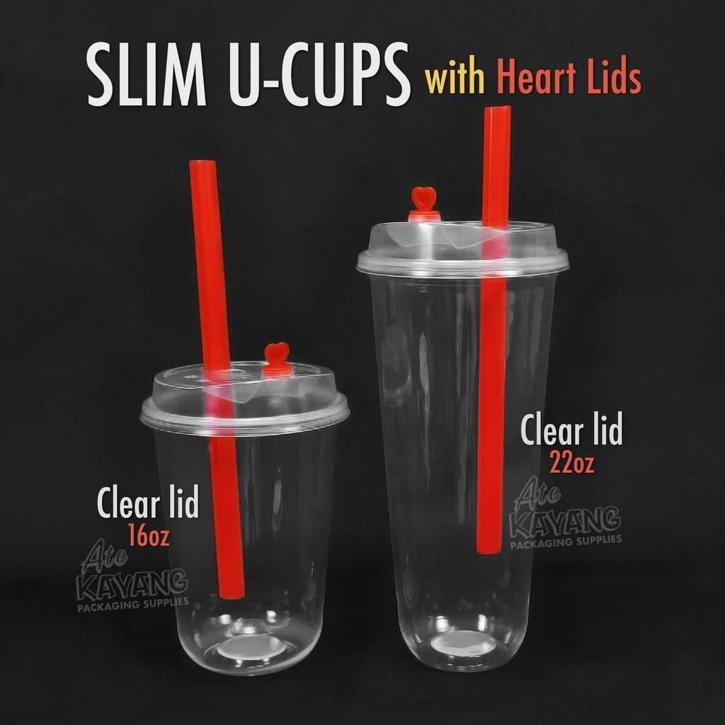 Cups Slim Cup UCup - Milk Tea and Baking Supplies - Bicol