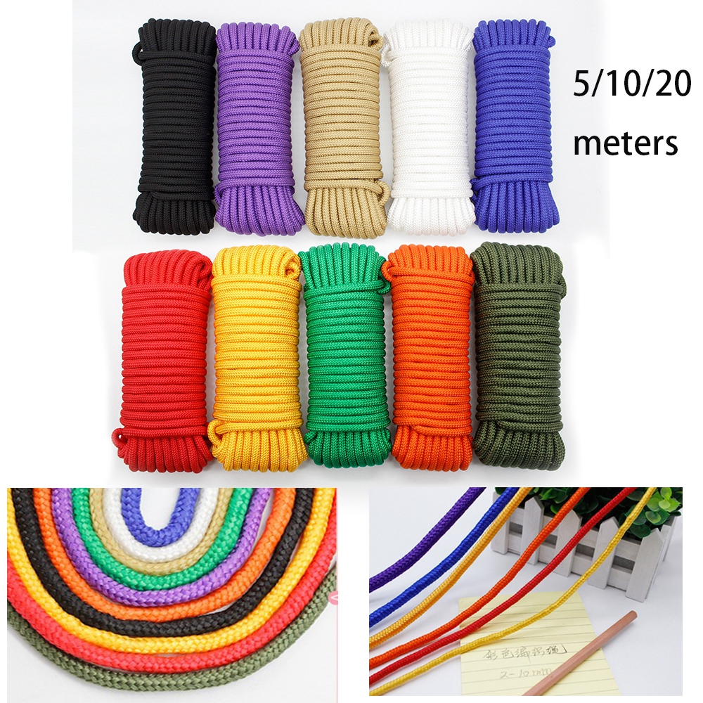 zhanxeng498 Paracord 550 Rope Paracord Cord Tent Rope อุปกรณ์ตั้งแคมป์เดินป่า