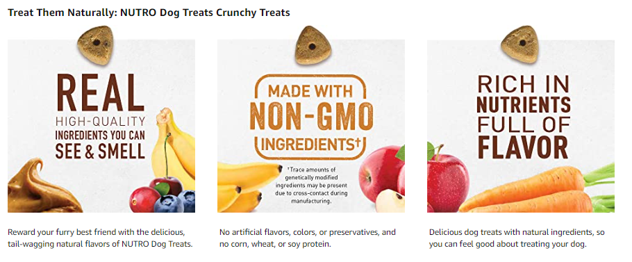 nutro crunchy dog treats