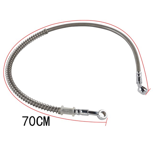 Ống Dẫn Dầu Ly Hợp Phanh Gia Cố Thủy Lực Xe Máy M10 39Cm-140Cm Cho Xe Đua Địa Hình Ktm Honda Yamaha Atv