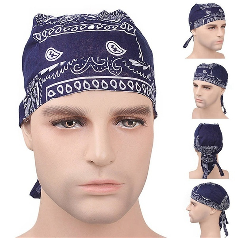 IQY Adjustable Cotton Quick Dry Cancer Chemo Hat Hair Loss Cap Pirate Hat MuslimTurban Headscarf Bandana