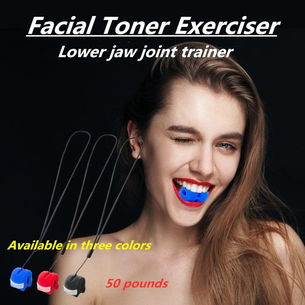 Facial ลูกบอลฟิตเนส Toner Exerciser ซิลิโคนเกรดอาหาร Jaw ลูกบอลออกกำลังกาย