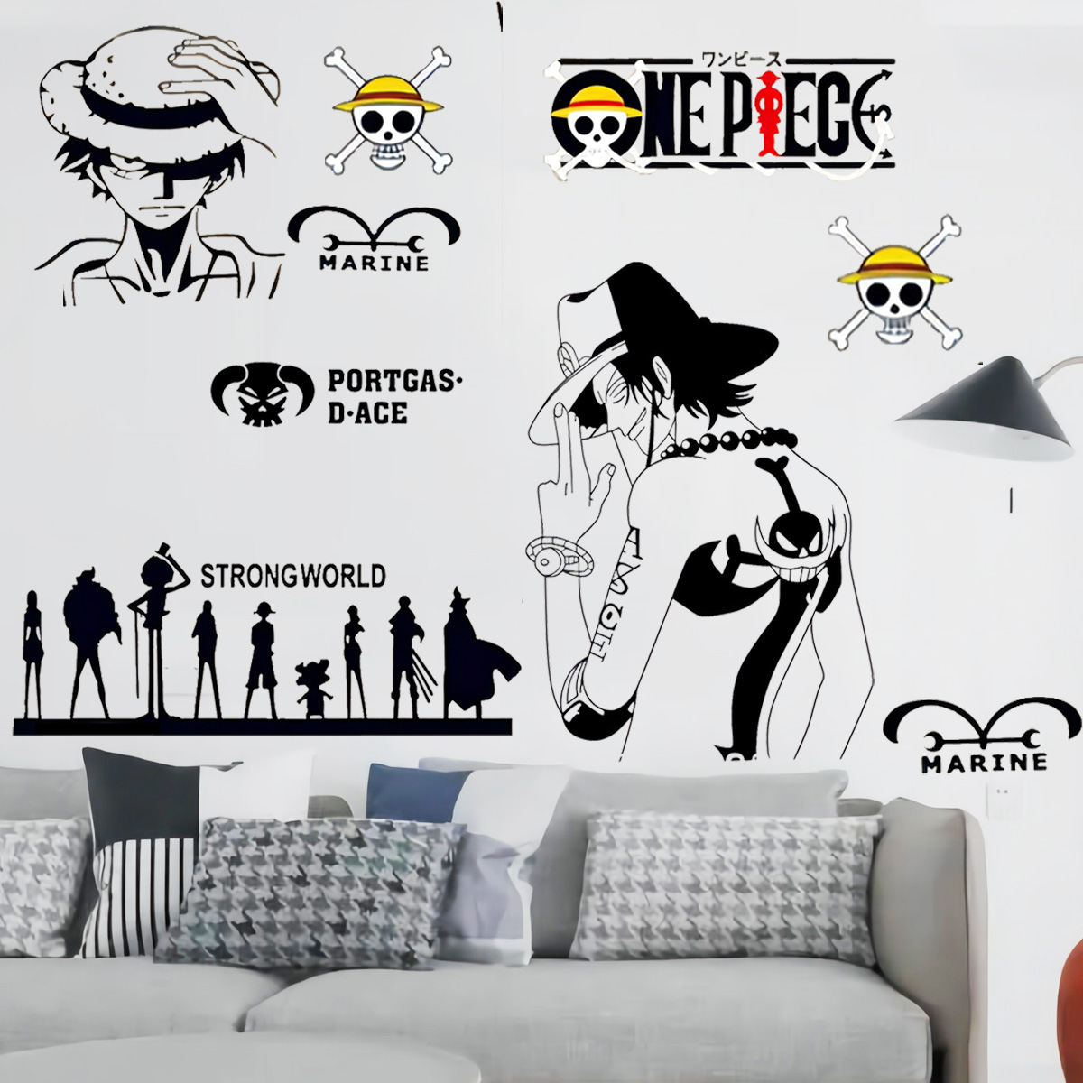 Anime Wall Decals & Stickers | Zazzle