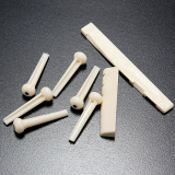 1 Set Acoustic Guitar Bone Bridge Pins Nut Saddle Part White August 2018 - 5 1 Set Acoustic Guitar Bone Bridge Pins Nut Saddle Part White - 5