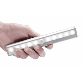 10 Super Bright LED PIR Sensor Portable Wireless Wall ClosetCabinet Night Light/Stairs Light/Drawer/the Wardrobe Light WithMagnetic Strip Stick-on Anywhere Operated - Intl June 2018 - 3 10 Super Bright LED PIR Sensor Portable Wireless Wall ClosetCabinet Night Light/Stairs Light/Drawer/the wardrobe Light withMagnetic Strip Stick-on Anywhere Operated - intl - 3